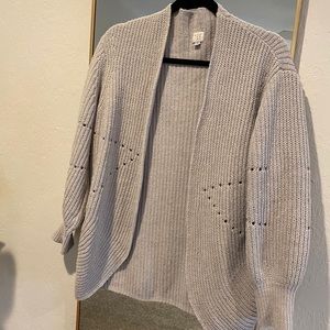 A new day balloon sleeve cardigan